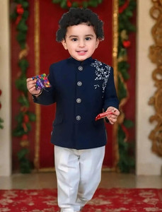 SKM EMPIRE Baby Boys Festive & Party Kurta and Pyjama Set