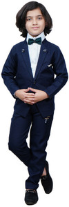 jas couture suit Solid Boys Suit
