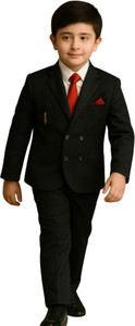 AJ STYLES Boys Festive & Party, Wedding Blazer, Shirt and Trouser Set