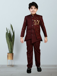 Zolario Boys Festive & Party Kurta and Trouser Set