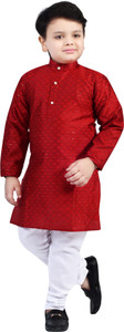 Arshia Fashions Boys Festive & Party Kurta and Pyjama Set