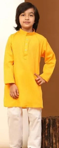 LABELZERO Baby Boys Festive & Party Kurta and Pyjama Set