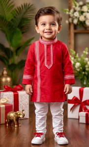 Smuktar garments Baby Boys Festive & Party Kurta and Pyjama Set