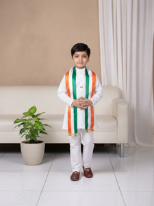 KJD Boys Festive & Party Kurta and Pyjama Set