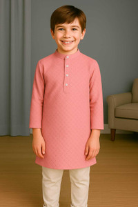 DIGIFASHION Boys Casual Kurta and Pyjama Set