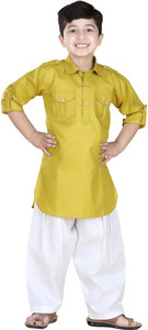 AJ Dezines Boys Festive & Party Kurta and Pyjama Set