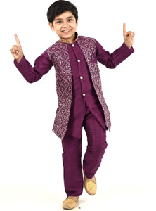 Smuktar garments Boys Festive & Party, Wedding Kurta and Pyjama Set