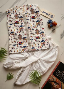 NOORI Baby Boys Festive & Party Kurta and Dhoti Pant Set