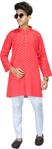 STYLED FASHION Boys Wedding Kurta and Pyjama Set