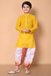 HUMAN CHOICE Boys Festive & Party, Wedding Kurta and Dhoti Pant Set