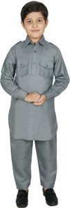SG YUVRAJ Boys Casual Pathani Suit Set