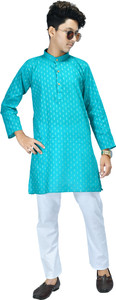 STYLED FASHION Boys Wedding Kurta and Pyjama Set