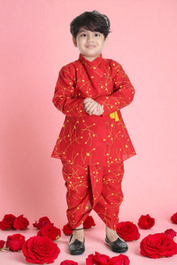 new gen Baby Boys Casual, Festive & Party, Wedding Kurta and Dhoti Pant Set