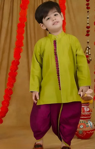 A R Fashions Boys Festive & Party Dhoti & Kurta Set