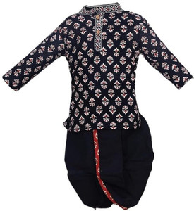 Little Dreams Baby Boys Festive & Party Dhoti & Kurta Set