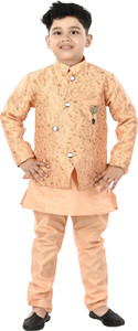 Smuktar garments Boys Festive & Party Kurta and Pyjama Set