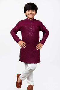 UmBri fashion Boys Wedding, Festive & Party Kurta and Pyjama Set