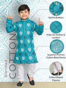 Take Style Boys Festive & Party, Wedding Kurta and Pyjama Set