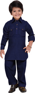 AJ Dezines Boys Festive & Party Pathani Suit Set
