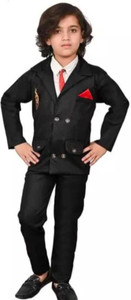 Adinath CollectionHub Boys Festive & Party, Wedding, Wedding Shirt, Waistcoat and Pant Set