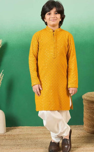 VADLI FASHION Boys Festive & Party Kurta and Pyjama Set