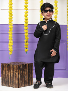 PRO ETHIC Boys Festive & Party Pathani Suit Set