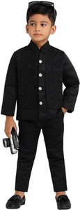 Akshita trading Boys Festive & Party, Wedding Blazer and Pant Set