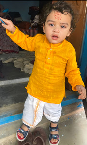 Alexa Creation Baby Boys Casual Kurta and Churidar Set