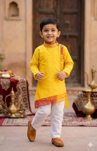 new gen Boys Festive & Party, Casual, Wedding Kurta and Pyjama Set