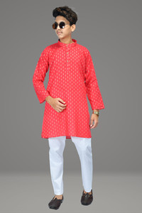 Kgn Garments Boys Festive & Party Kurta and Pyjama Set