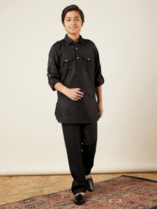 AJ Dezines Boys Festive & Party Pathani Suit Set