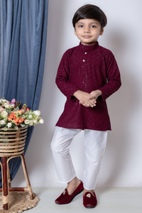 SKPGOLAPDRESSES Baby Boys Festive & Party Kurta and Pyjama Set