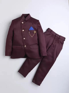 Elite Elegance Apparel Boys Festive & Party Shirt, Waistcoat and Pant Set