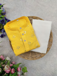 VALAKI Boys Festive & Party, Wedding Kurta and Pyjama Set