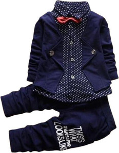 kalgi creation Boys Festive & Party Blazer, Shirt and Trouser Set