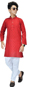 STYLED FASHION Boys Wedding Kurta and Pyjama Set
