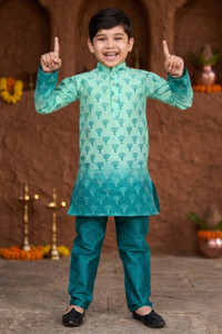 NFC CREATION Boys Festive & Party, Wedding Kurta and Pyjama Set