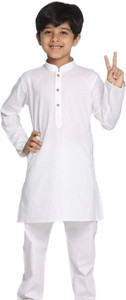 BAPPI FASHION Boys Festive & Party Kurta and Pyjama Set