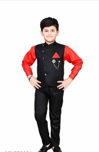 NVH Boys Festive & Party, Wedding, Formal Shirt, Waistcoat and Pant Set
