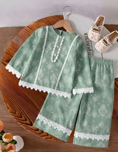 OSM FASHIONISTA Baby Girls Festive & Party Kurta and Pyjama Set