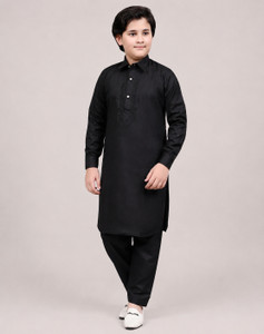 One Fort Boys Festive & Party Pathani Suit Set