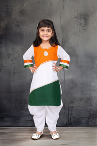 satyamfab TIRANGA Kids Costume Wear