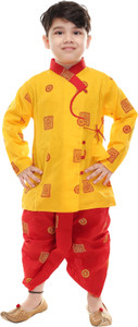 Smuktar garments Boys Casual, Wedding, Festive & Party Kurta and Dhoti Pant Set