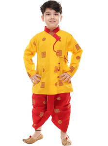 Smuktar garments Boys Casual, Wedding, Festive & Party Kurta and Dhoti Pant Set