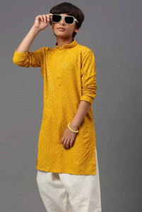 VADLI FASHION Boys Festive & Party Kurta and Pyjama Set