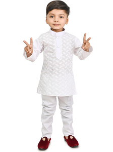 sahil collection Boys Festive & Party Kurta and Churidar Set