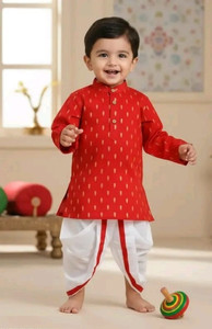 AAHANAS CREATION Baby Boys Festive & Party Dhoti & Kurta Set