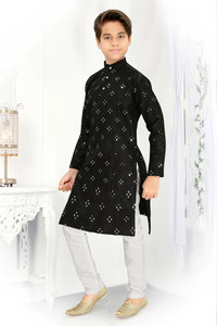 Liten Boys Festive & Party, Wedding Kurta and Pyjama Set