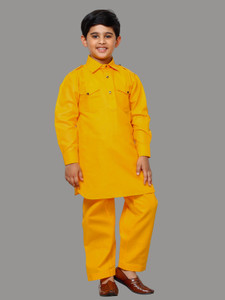 PRO ETHIC Boys Festive & Party Pathani Suit Set