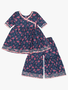 spack jerrow Baby Girls Festive & Party Kurta and Patiala Set